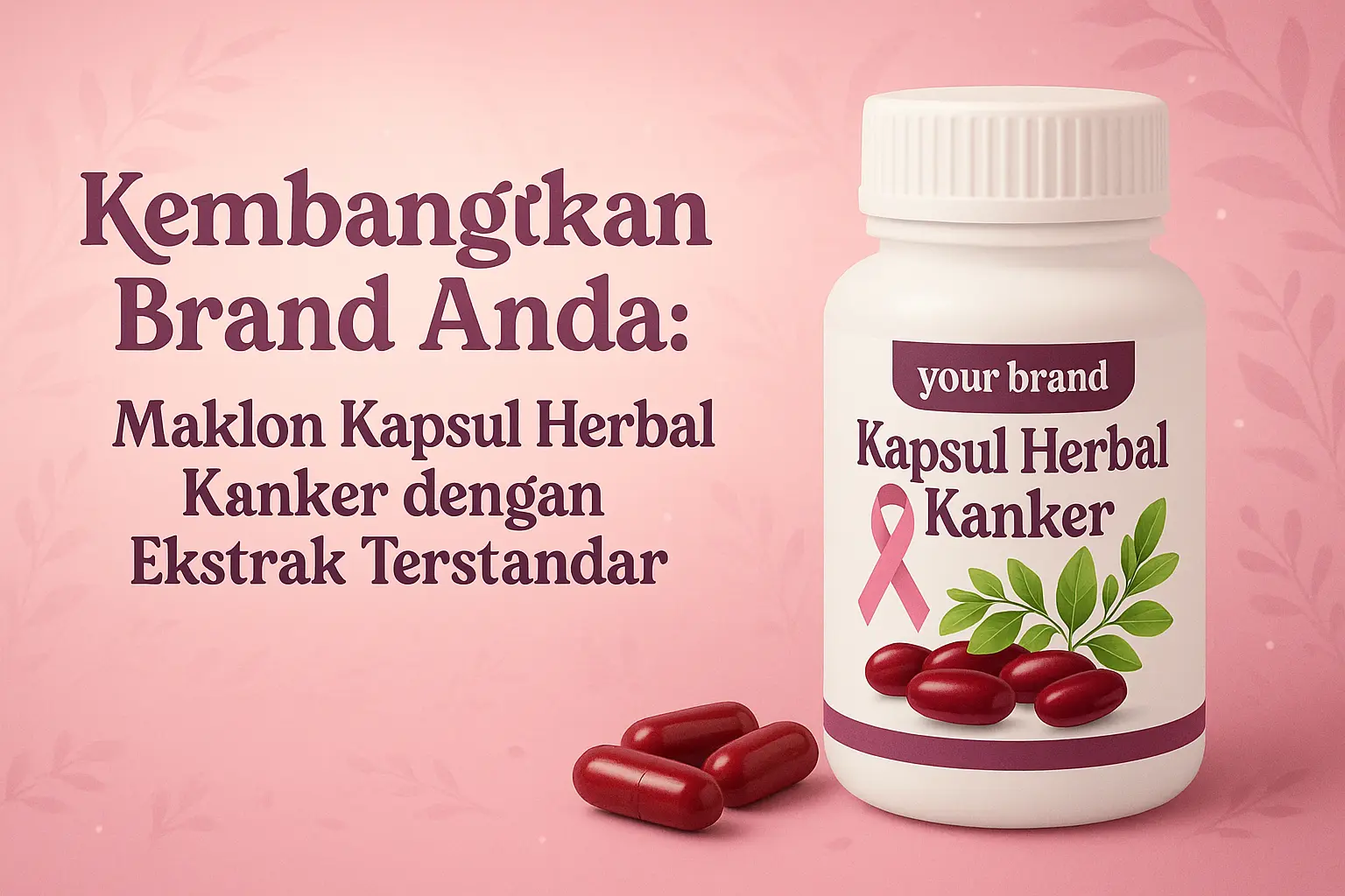 Kembangkan Brand Anda: Maklon Kapsul Herbal Kanker dengan Ekstrak Terstandar